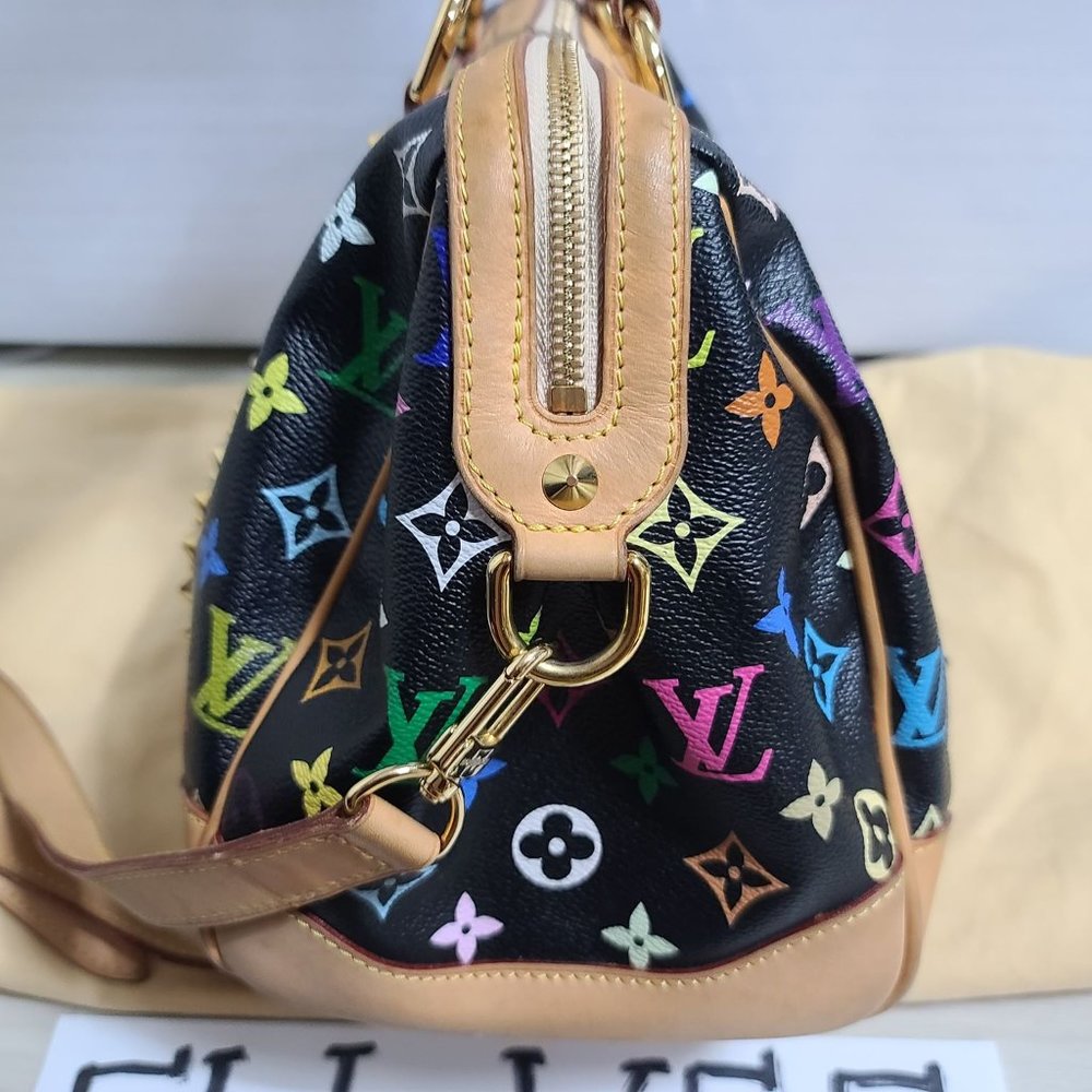 ❌SOLD❌Louis Vuitton Multicolore Courtney Bag Black - Picture 7 of 16